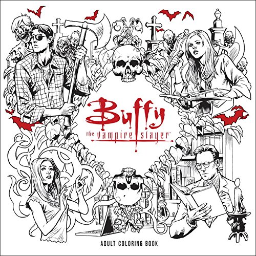 Buffy and Star Trek Coloring Books