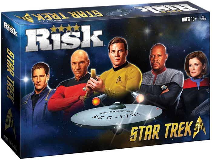 RISK Star Trek 50th Anniversary Edition Board Game