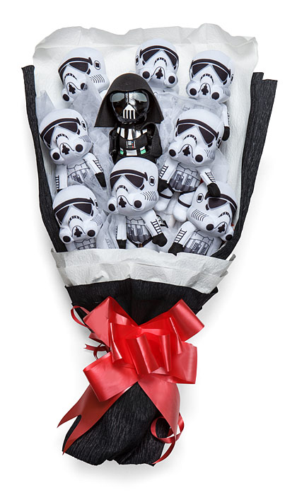 Star Wars & Other Plush Bouquets are the Perfect Geek Valentine