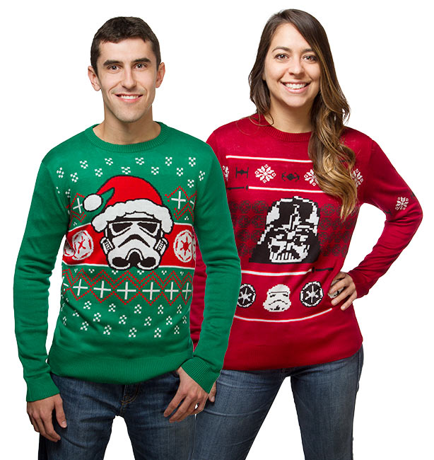 Star Wars Darth Vader & Stormtooper Holiday Sweaters