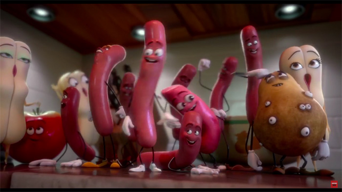 Seth Rogen R-Rated Sausage Party Trailer