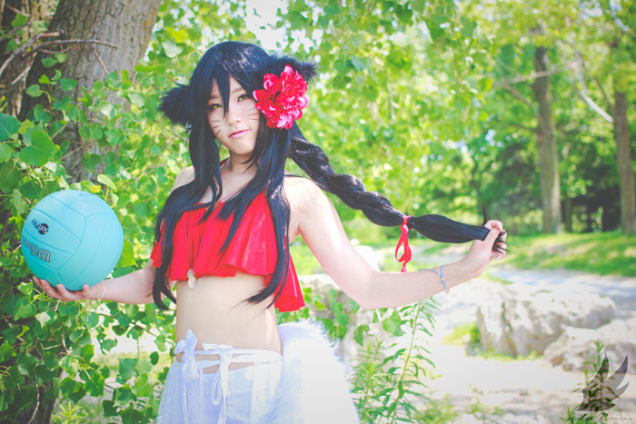 Pool Party Ahri from League of Legends Cosplay