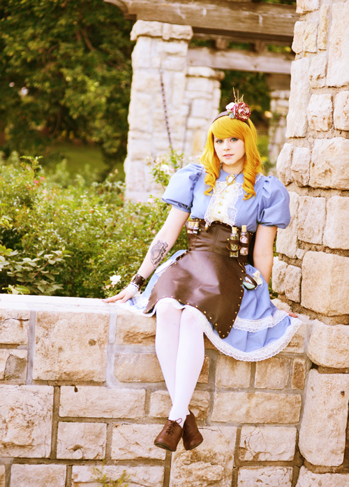 Steampunk Alice Cosplay