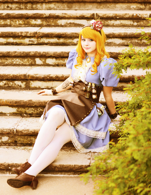 Steampunk Alice Cosplay