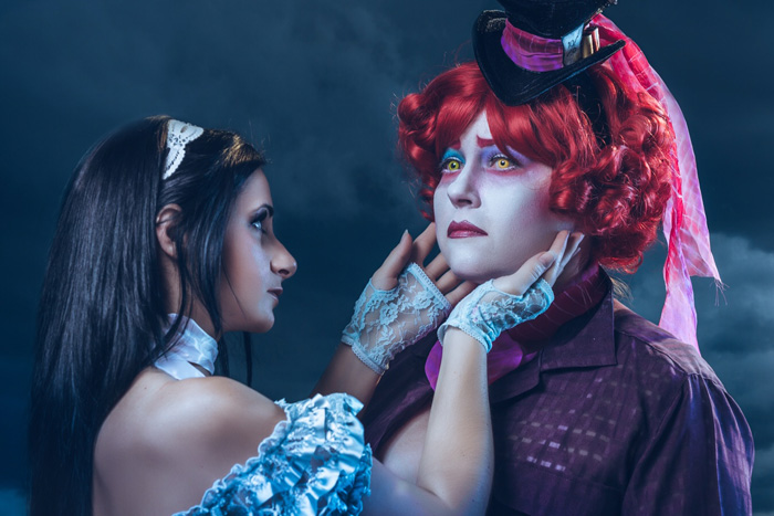Alice and Mad Hatter Cosplay