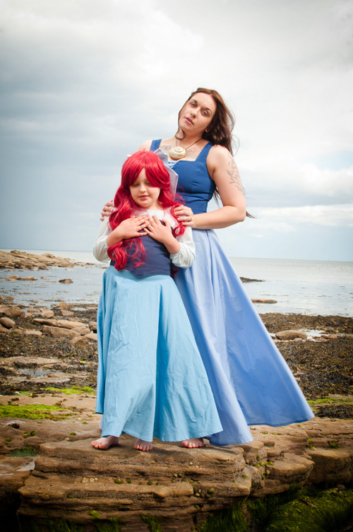Vanessa & Ariel Little Mermaid Cosplay