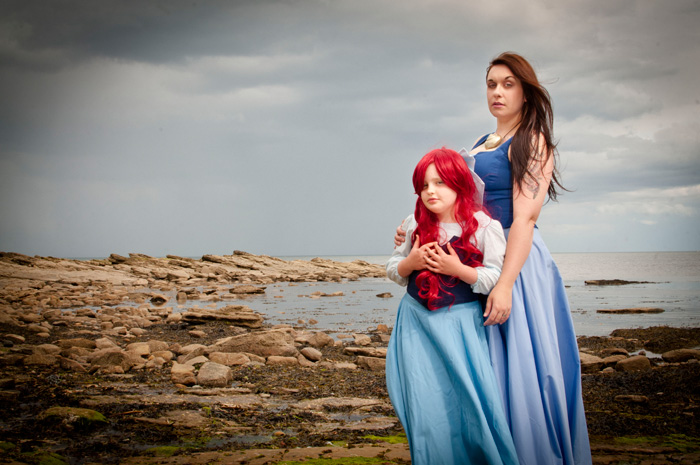 Vanessa & Ariel Little Mermaid Cosplay