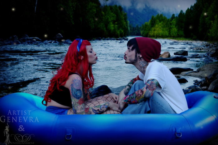 Inked Hipster Ariel & Eric Cosplay