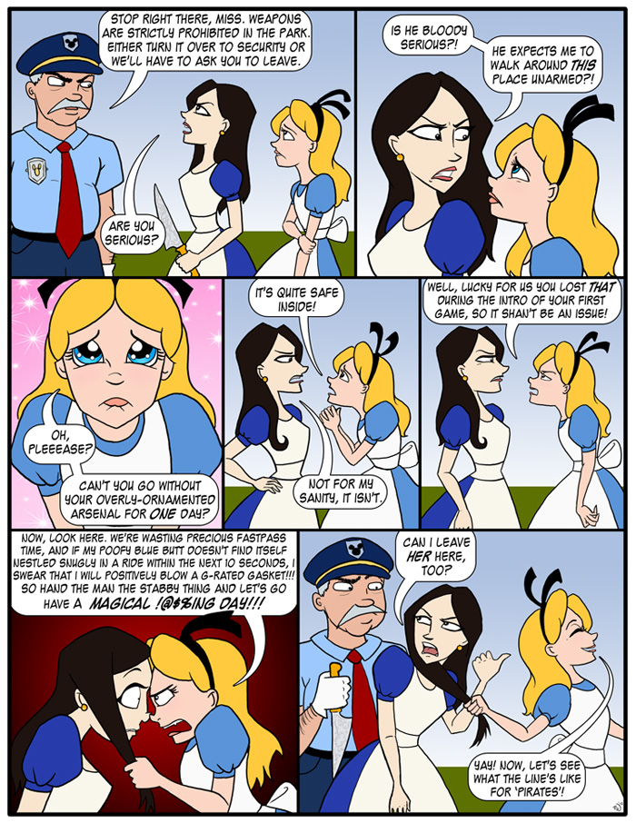 Alice vs. ALICE Comics