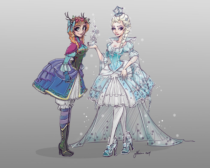 Frozen Lolita Fan Art