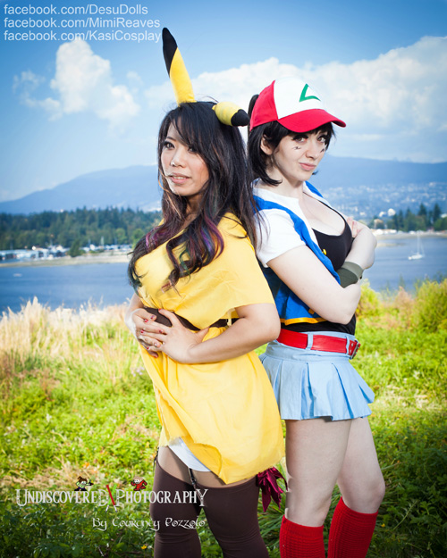 Ash & Pikachu Pokemon Cosplay