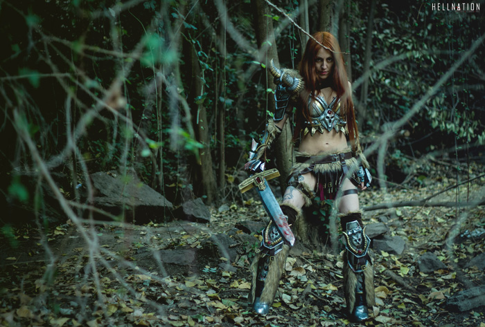 Diablo 3 Female Barbarian Cosplay