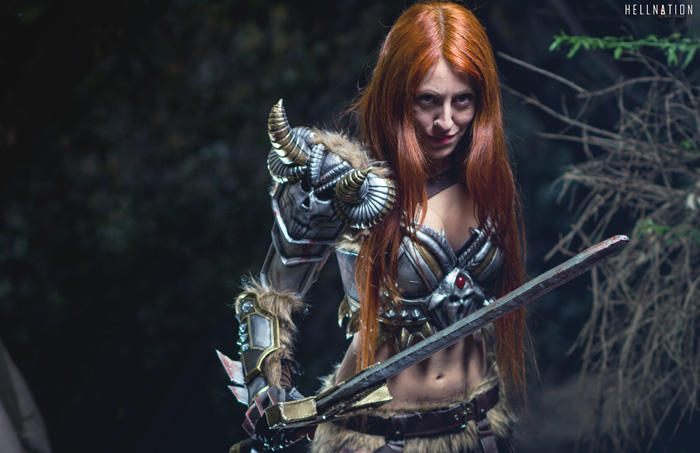 Diablo 3 Female Barbarian Cosplay