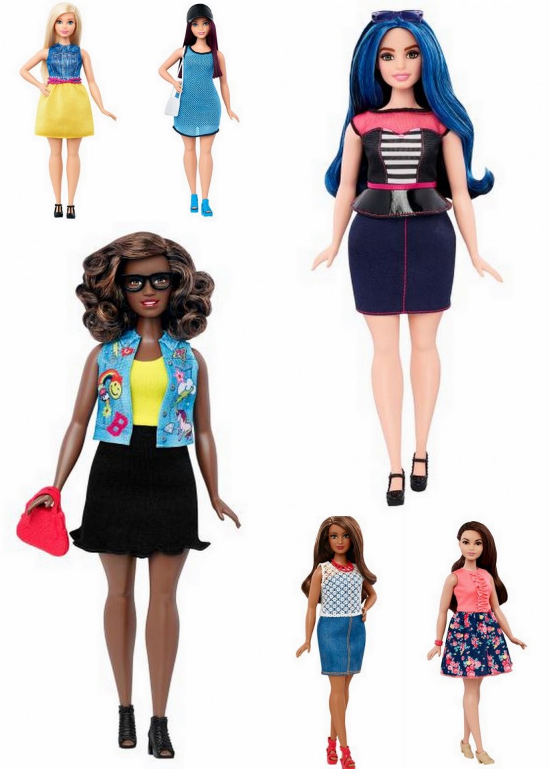 Matte Unveils New Barbies Including Curvy, Petite, and Tall Barbie