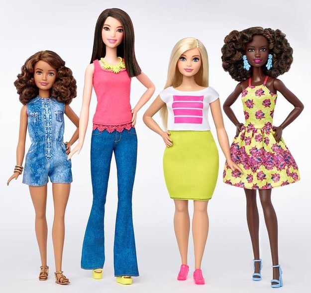 Matte Unveils New Barbies Including Curvy, Petite, and Tall Barbie