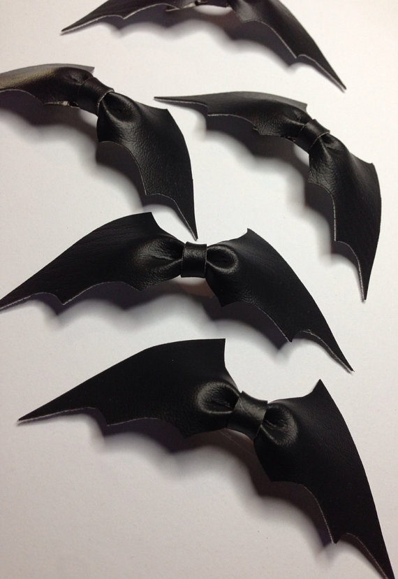 Bat Bows Hair Accessories