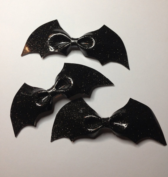 Bat Bows Hair Accessories