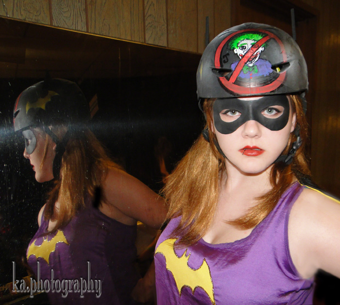 Roller Derby Batgirl Cosplay