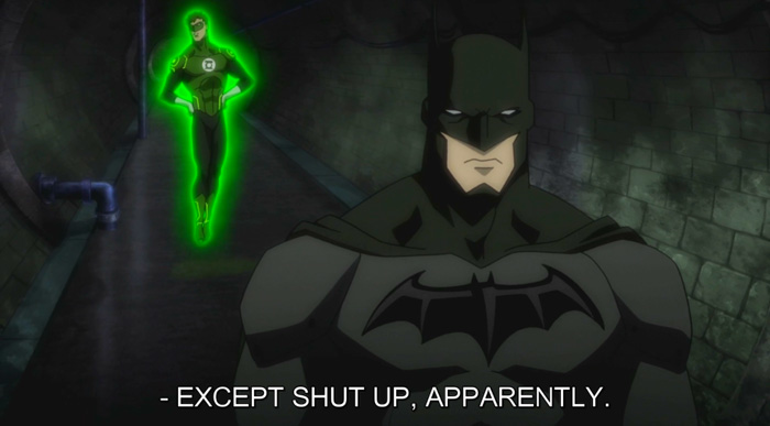 Green Lantern Finds Out Batman Has No Powers