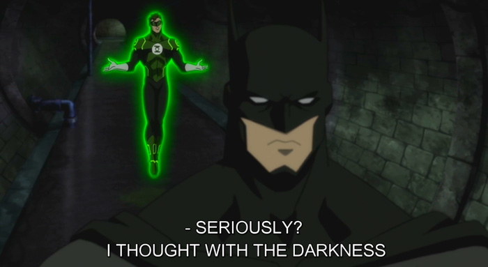 Green Lantern Finds Out Batman Has No Powers