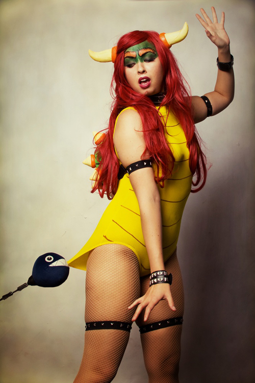 Pinup Bowser Cosplay