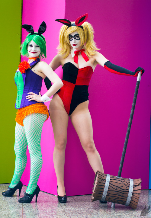 Bunny Joker & Harley Quinn Coslpay
