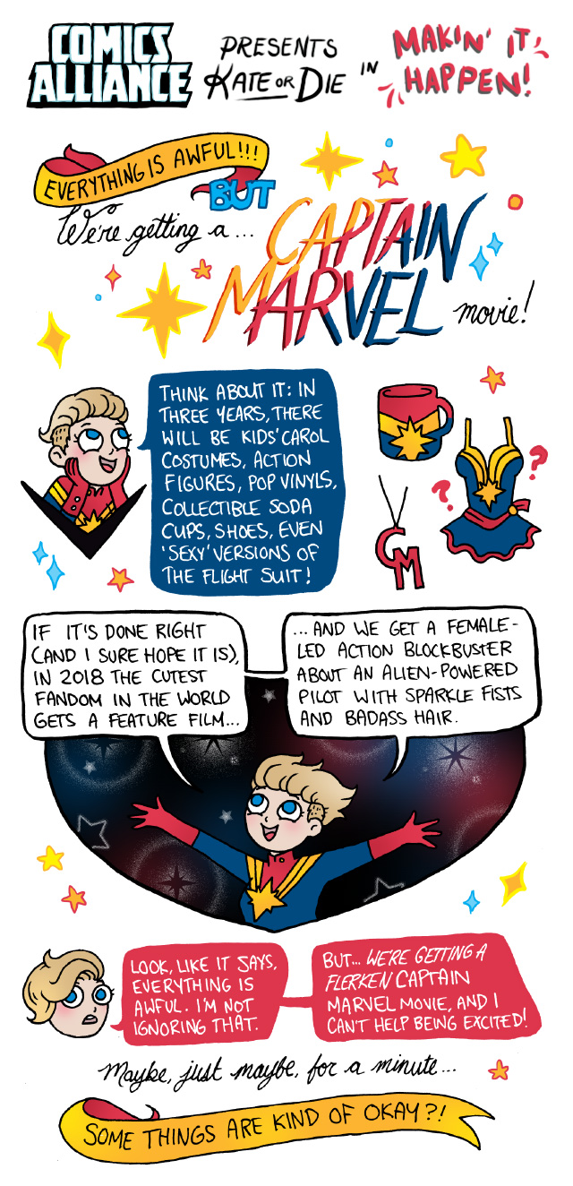Captain Marvel Movie Comic