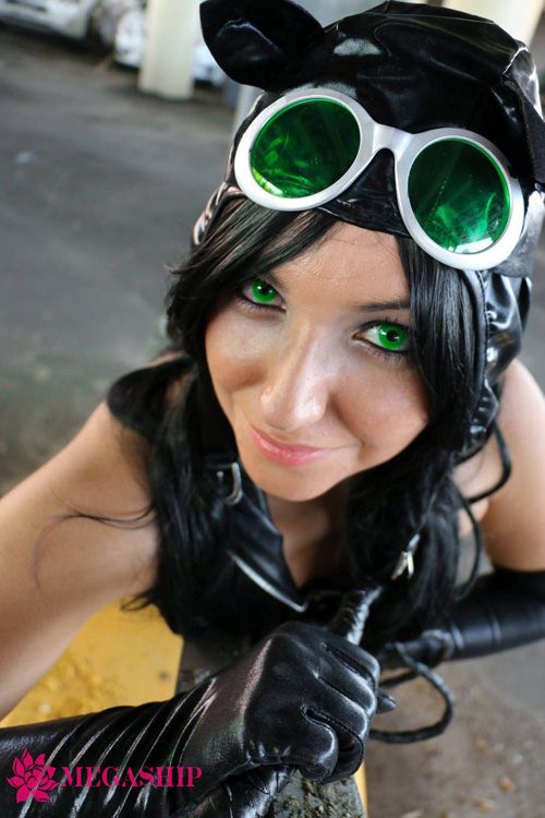 Ame-Comi Catwoman Cosplay