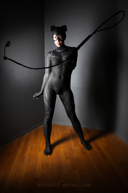 Catwoman Body Paint