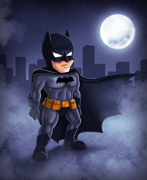 Batman Character Chibi Fan Art