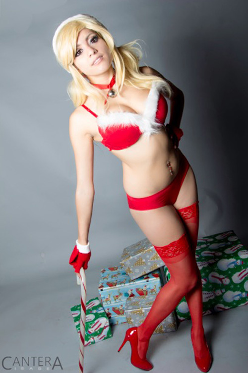 Christmas Lucy Heartfilia Photoshoot