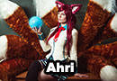 Academy Ahri from League of Legends Cosplay