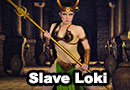 Slave Leia/Loki Mashup Cosplay