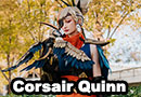 Corsair Quinn from League of Legends Cosplay