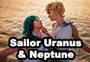 Sailor Neptune & Sailor Uranus from Sailor Moon Cosplay