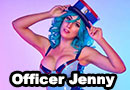 Officer Jenny from Pokémon Latex Lingerie