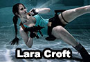 Lara Croft Underwater Cosplay