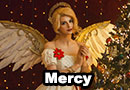 Christmas Mercy from Overwatch Cosplay