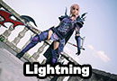 Lightning from Final Fantasy XIII Cosplay