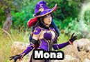 Mona from Genshin Impact Cosplay