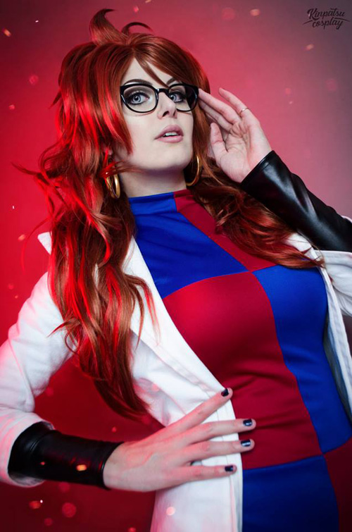 Android 21 from Dragon Ball Z Cosplay