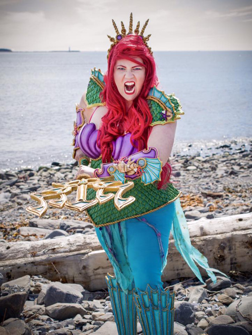 Armored Ariel Cosplay