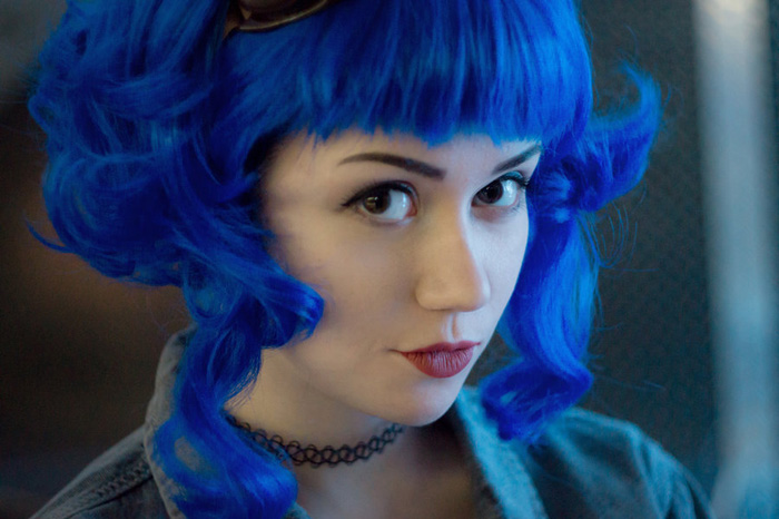 10. Ramona Flowers Blue Hair - Etsy - wide 7