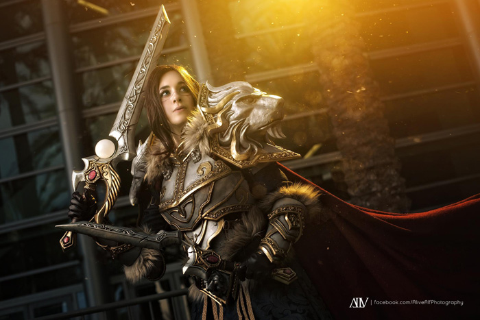 Varian Wrynn from  World of Warcraft Cosplay