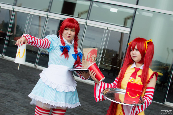 Wendys & Fast Food Mascots Cosplay