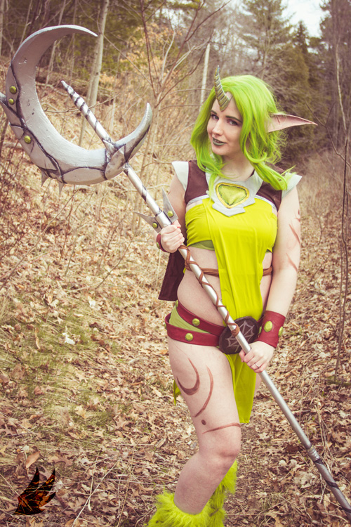 Dryad Soraka from League of Legends Cosplay