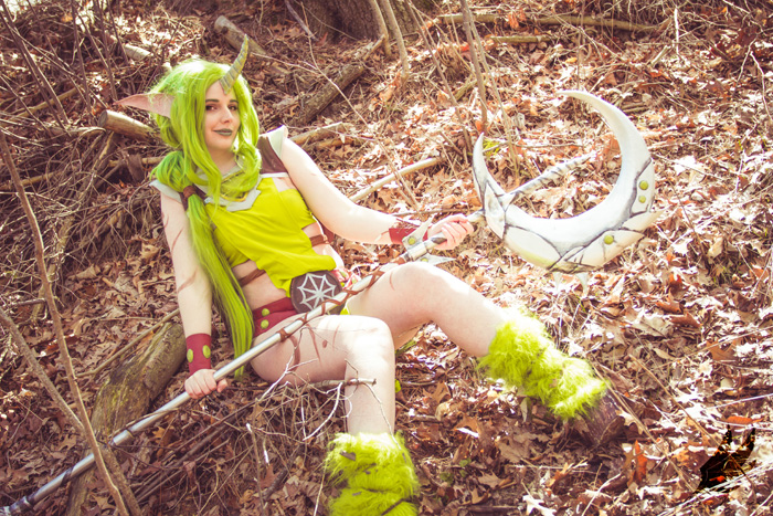 Dryad Soraka from League of Legends Cosplay