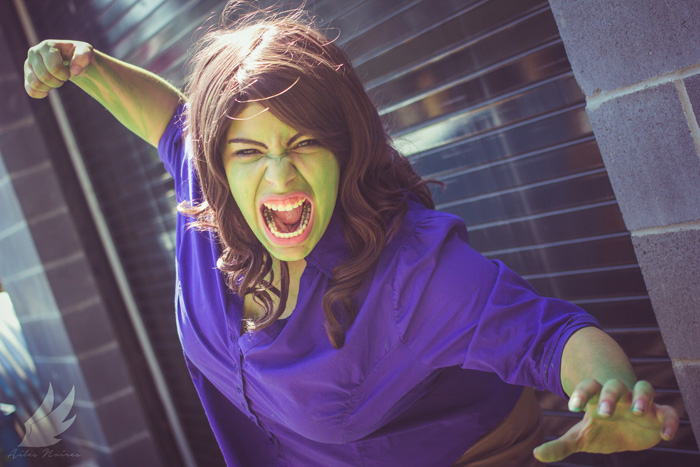 Genderbent Bruce Banner/Hulk Cosplay