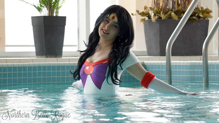 Sailor Mars Swimsuit Photoshoot