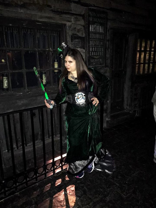 Steampunk Lady Slytherin Cosplay